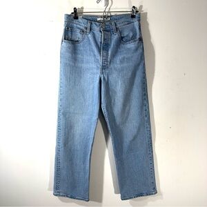 Levi’s Women’s ribcage straight jeans Sz 30